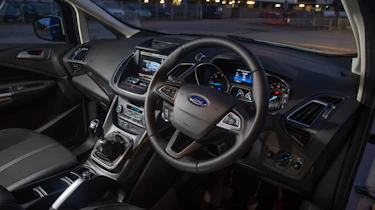 Drivers of the Ford Focus will recognise much of the interior, because the C-MAX shares a lot of its technology