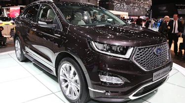 The imposing Ford Edge is one of the more expensive cars in the Vignale stable