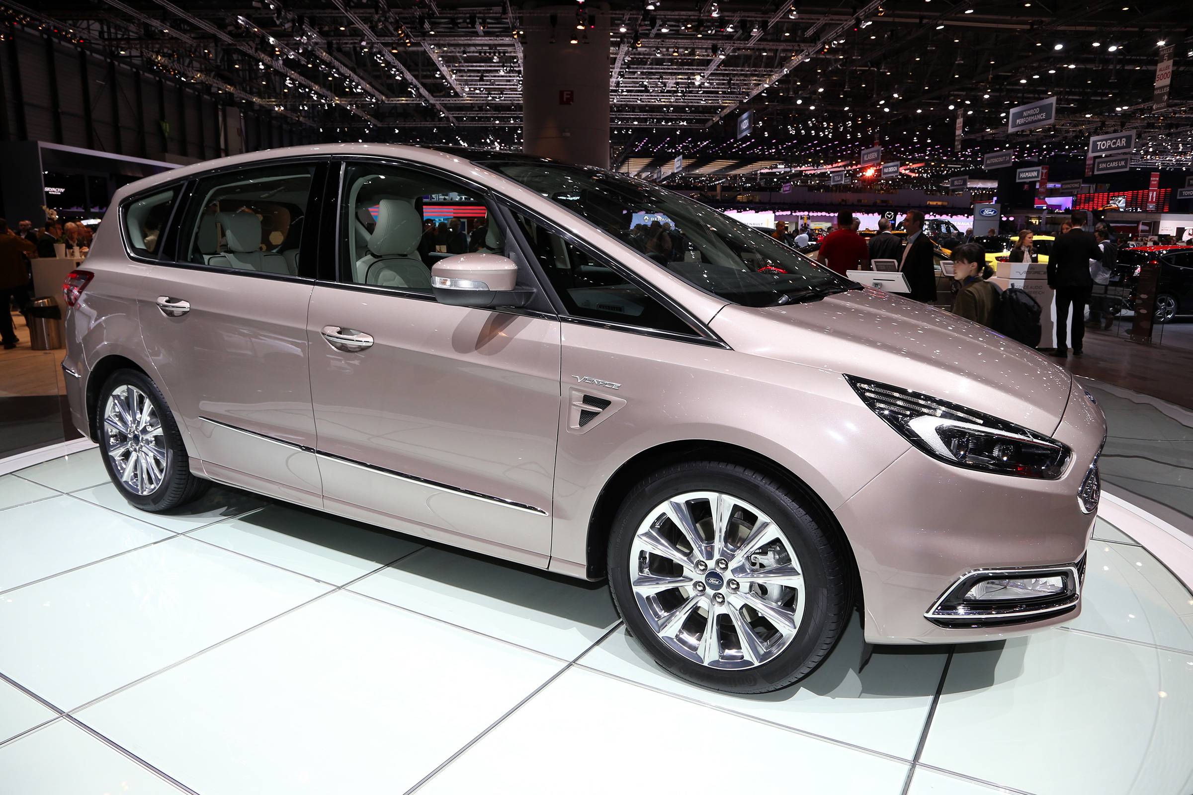 The seven-seater Ford S-MAX Vignale is for larger families who like the finer things in life