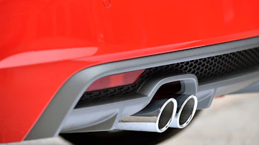 Twin exhaust tips add to the A1's sporty image