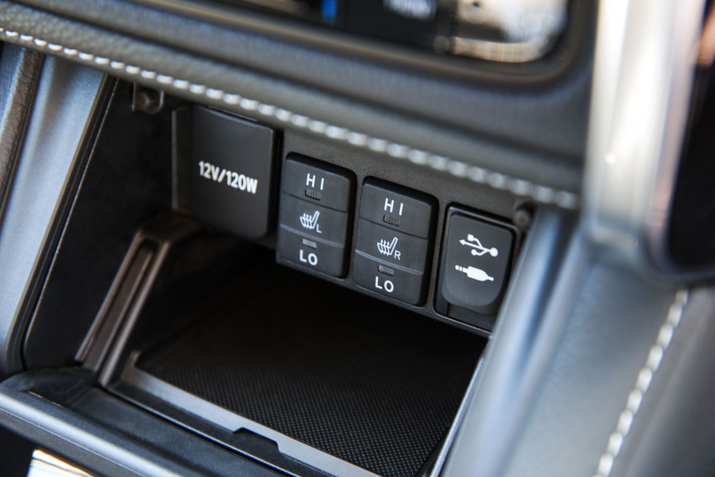 On cold mornings, the heated driver and passenger seats are a welcome feature