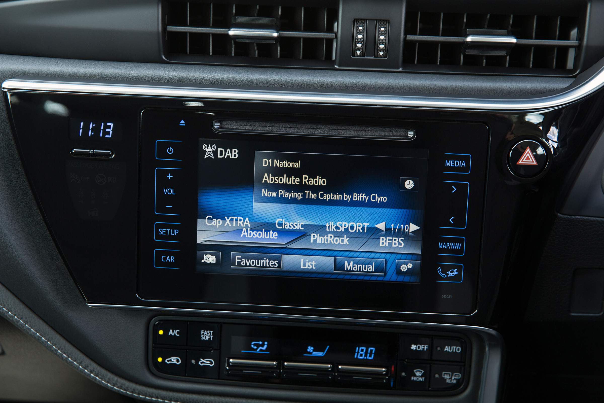 A DAB digital radio is standard on the Icon, the second trim in the range