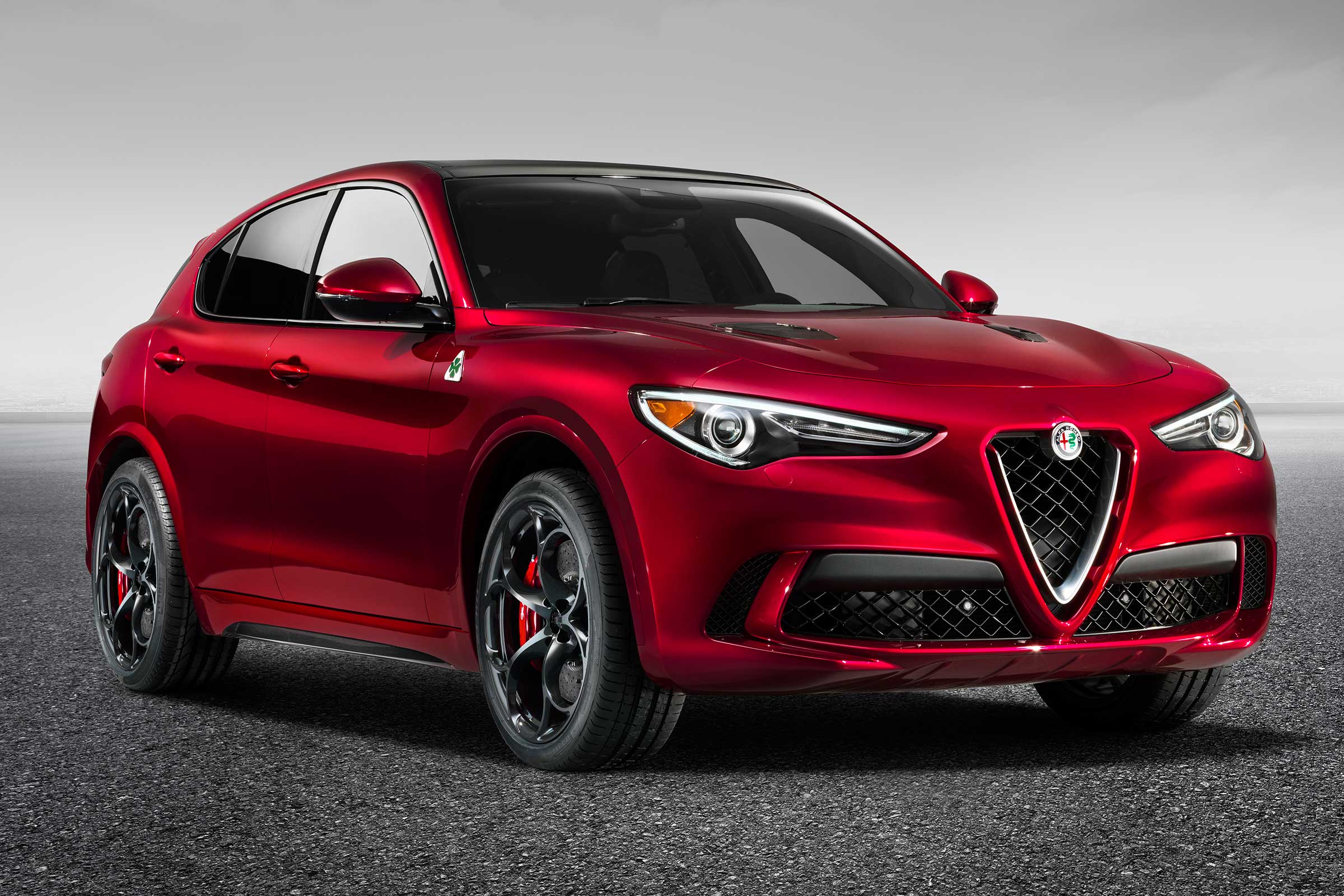 The Alfa Romeo Stelvio SUV is based on the well-received Giulia and power will span from a diesel to a 503bhp V6
