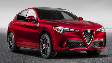 The Alfa Romeo Stelvio SUV is based on the well-received Giulia and power will span from a diesel to a 503bhp V6