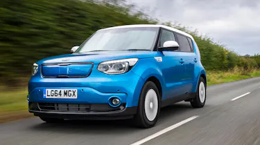 The Kia Soul EV offers five-seat practicality and rock-bottom running costs