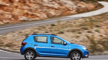 With fairly soft suspension, the Sandero Stepway prioritises ride comfort over sharp handling