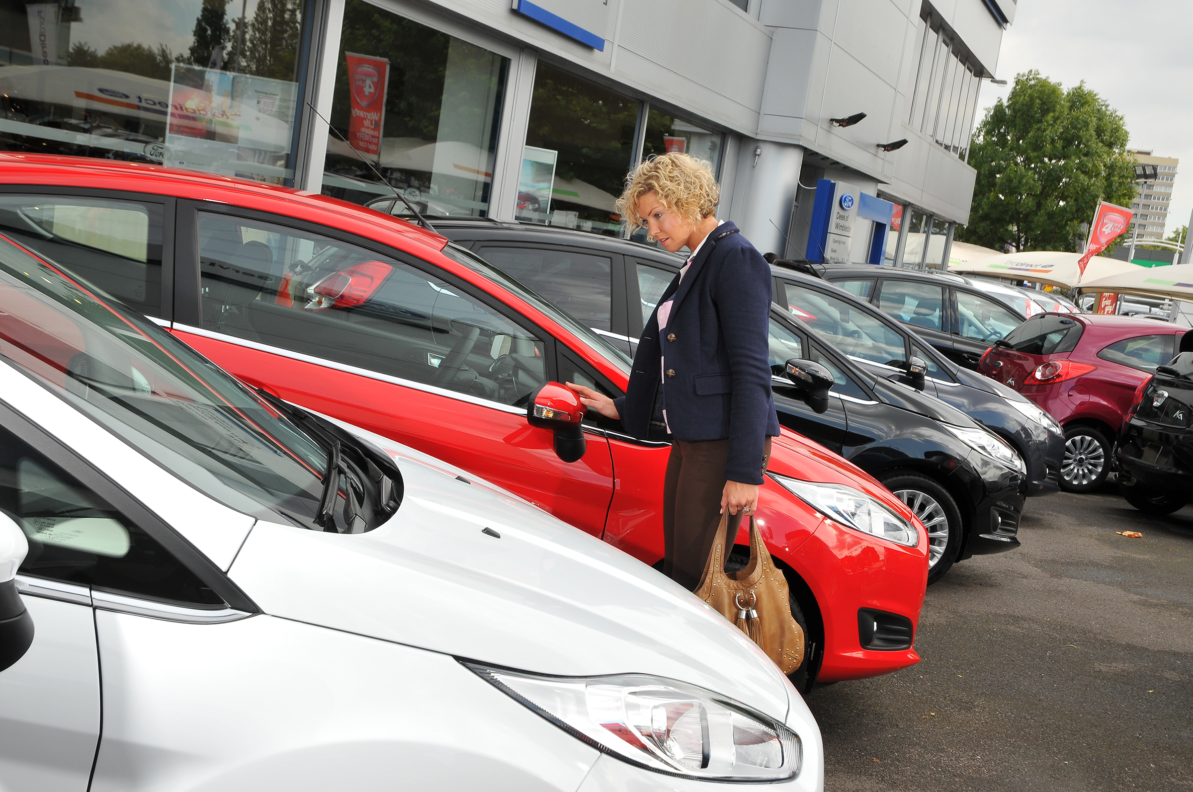 Used car dealership