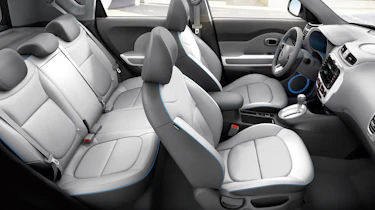 Unlike some electric cars which can only take four people, the Soul EV can accommodate five