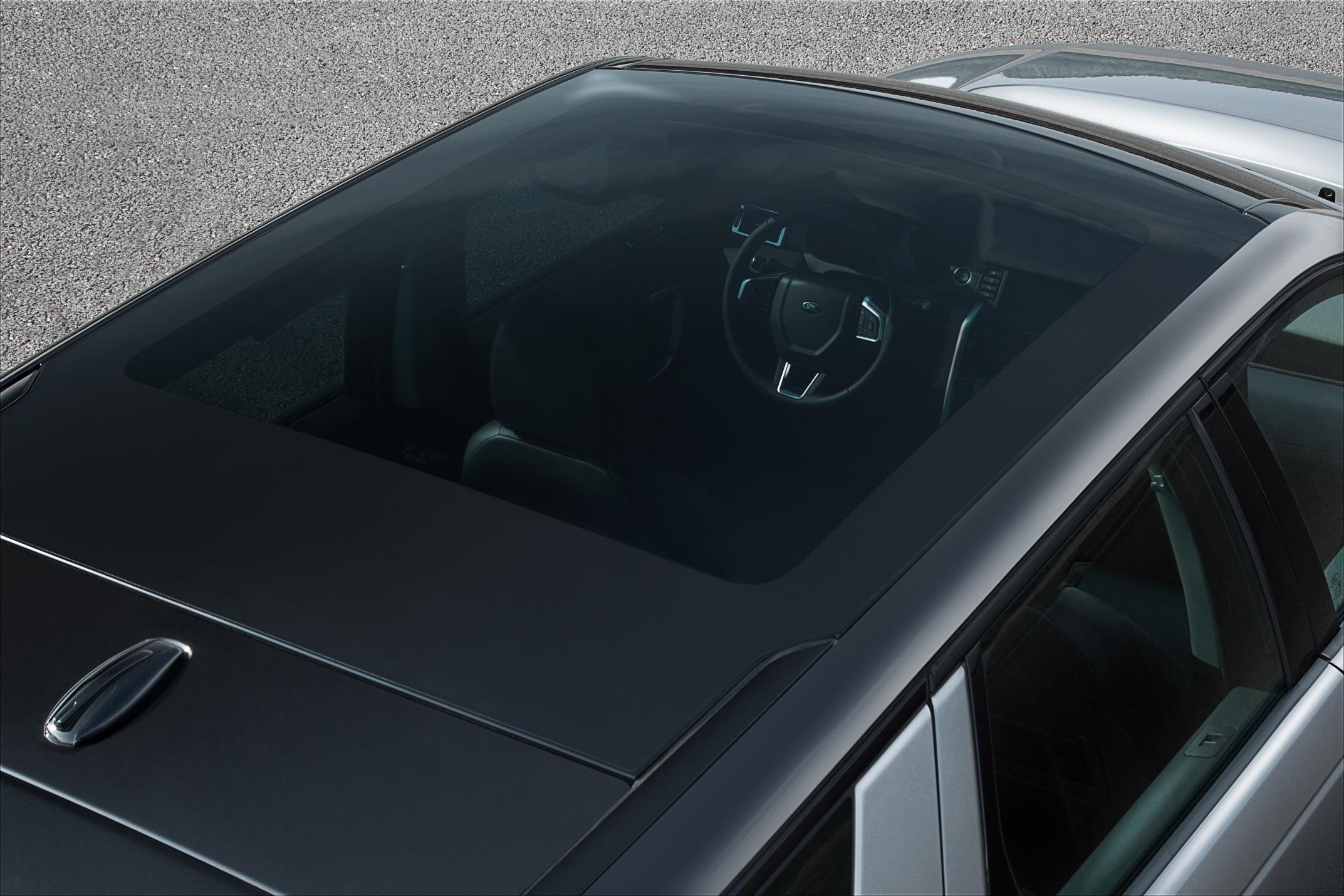 A glass roof is among the options