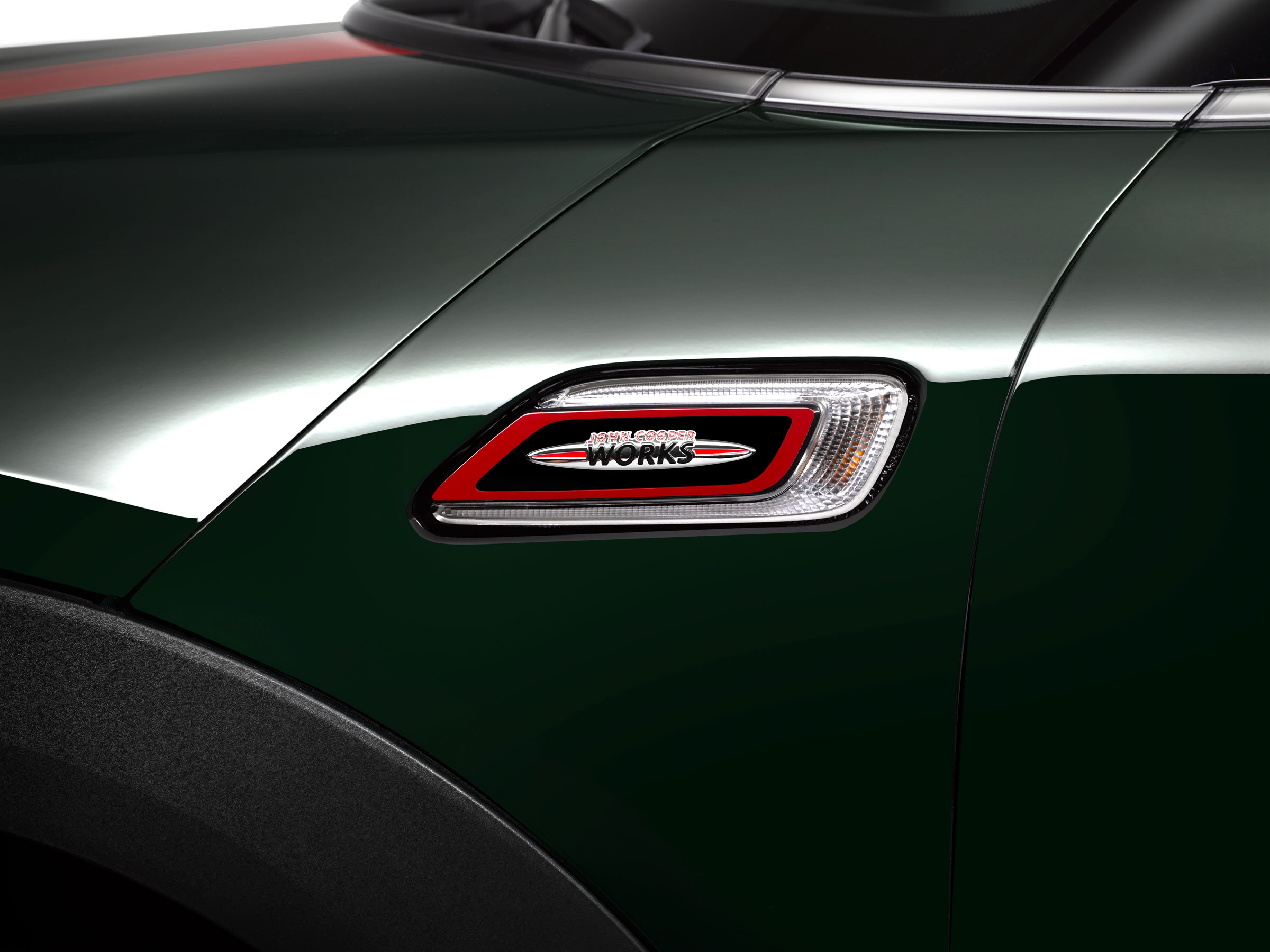 There are plenty of John Cooper Works logos