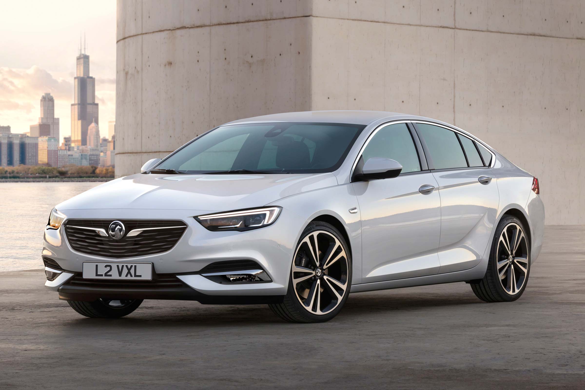 The new Insignia Grand Sport is up to 175kg lighter than the car it replaces
