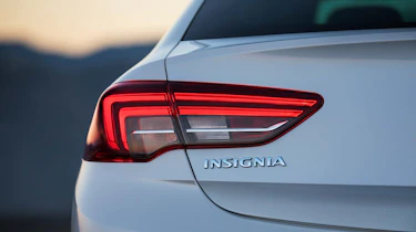 The rear lights have been designed to emphasise the car's width