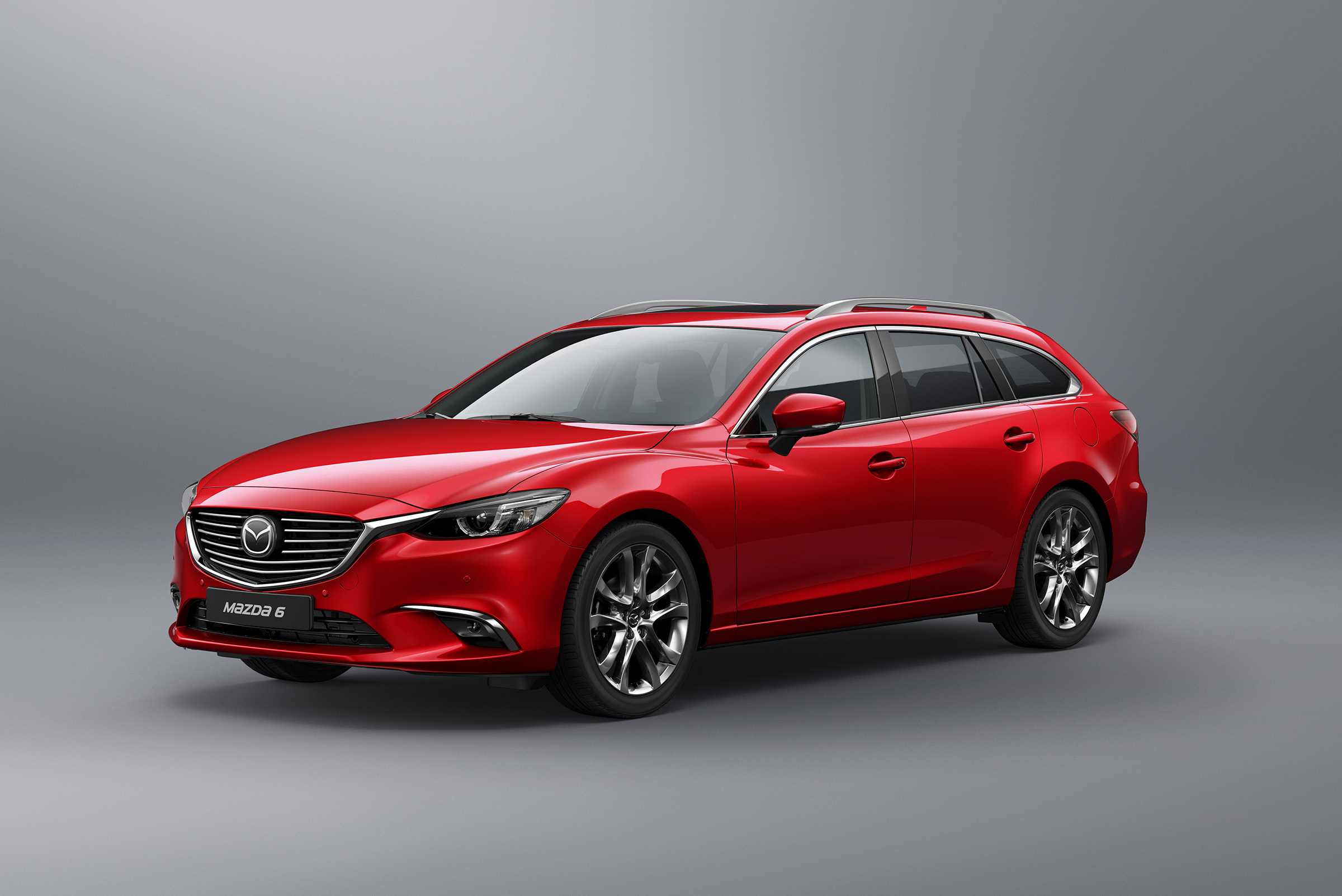 2017 Mazda6 Tourer in Soul Red Crystal
