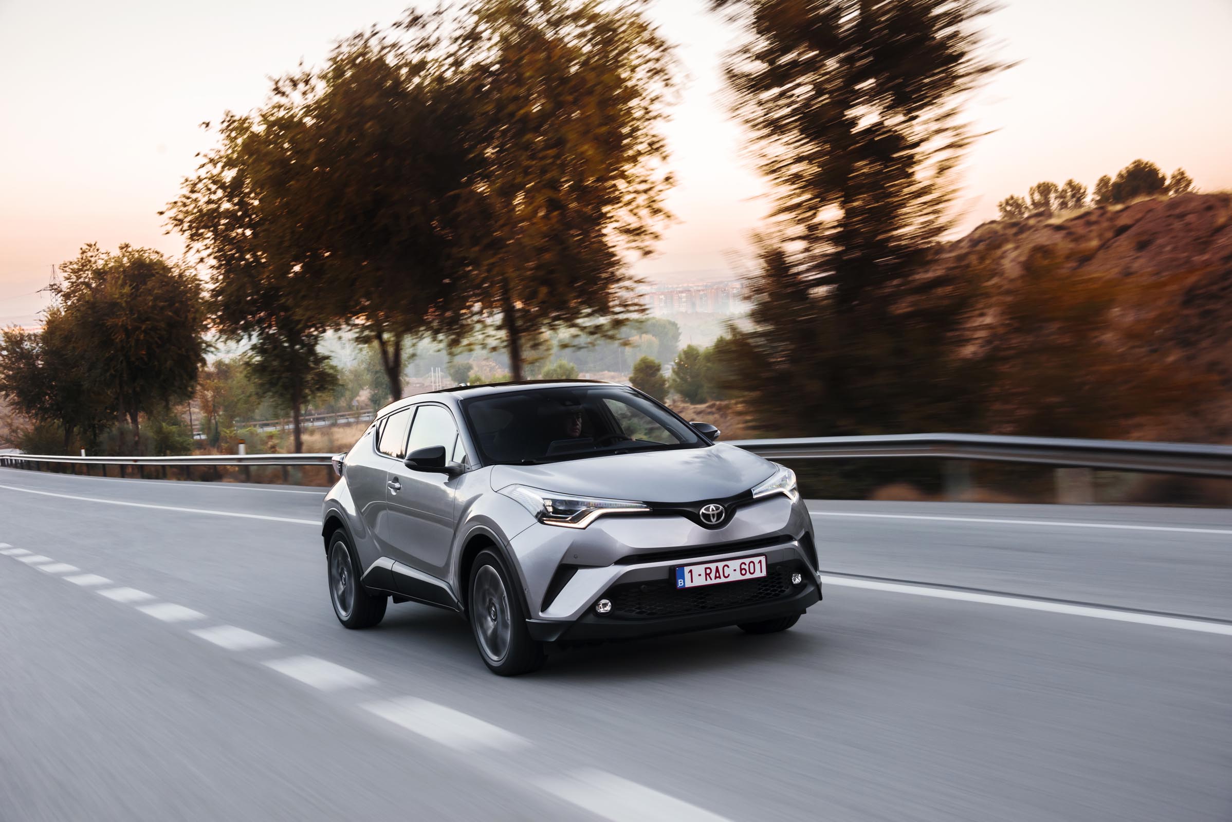 Despite the striking styling, there are hints of RAV4 in the C-HR's styling