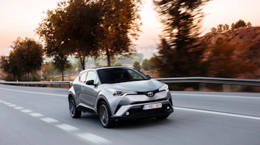 Despite the striking styling, there are hints of RAV4 in the C-HR's styling