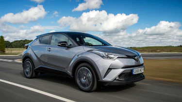 The Toyota C-HR is a mid-sized SUV that rivals models such as Nissan Qashqai, Renault Kadjar and Peugeot 2008