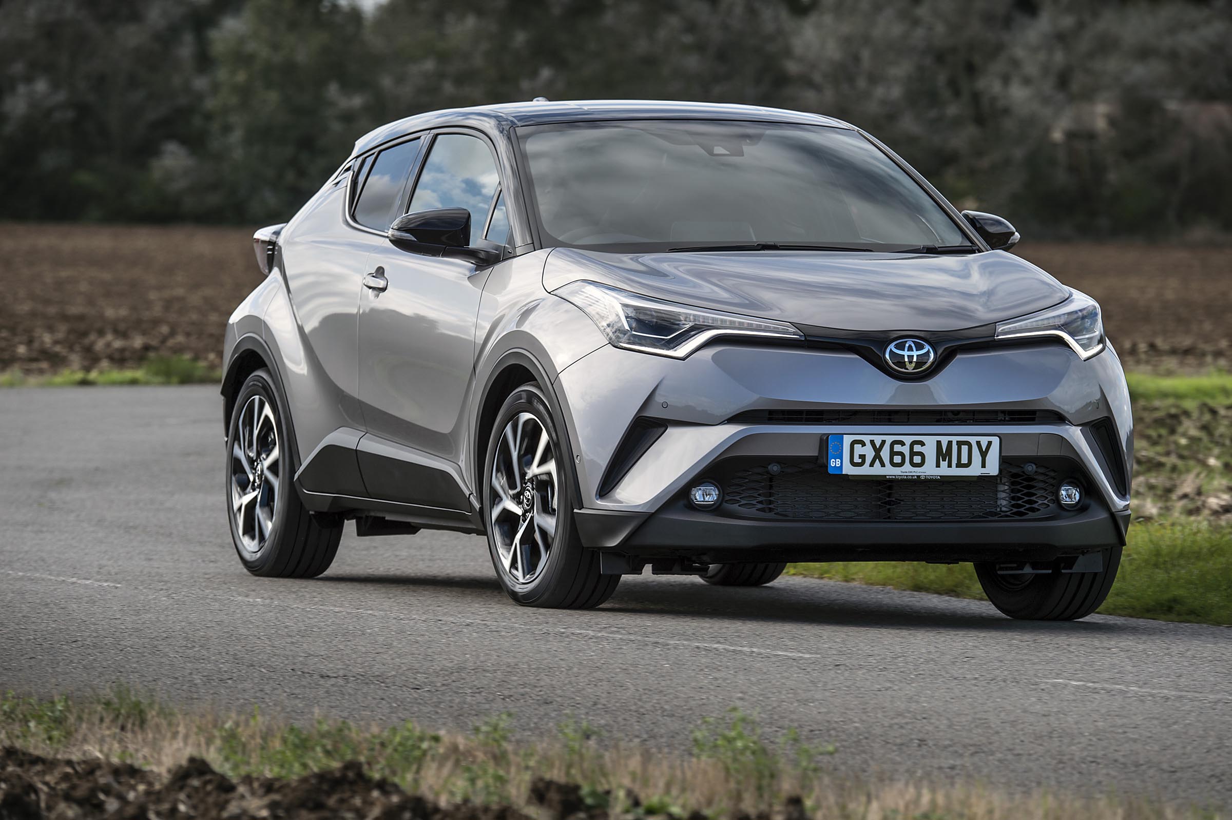 The name C-HR stands for Coupe High Rider, in reference to its tall but sleek shape
