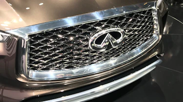 The distinctive Infiniti grille is becoming more familiar on Britain's roads