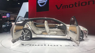 The rear doors open rearwards, and there's no centre pillar to inhibit access