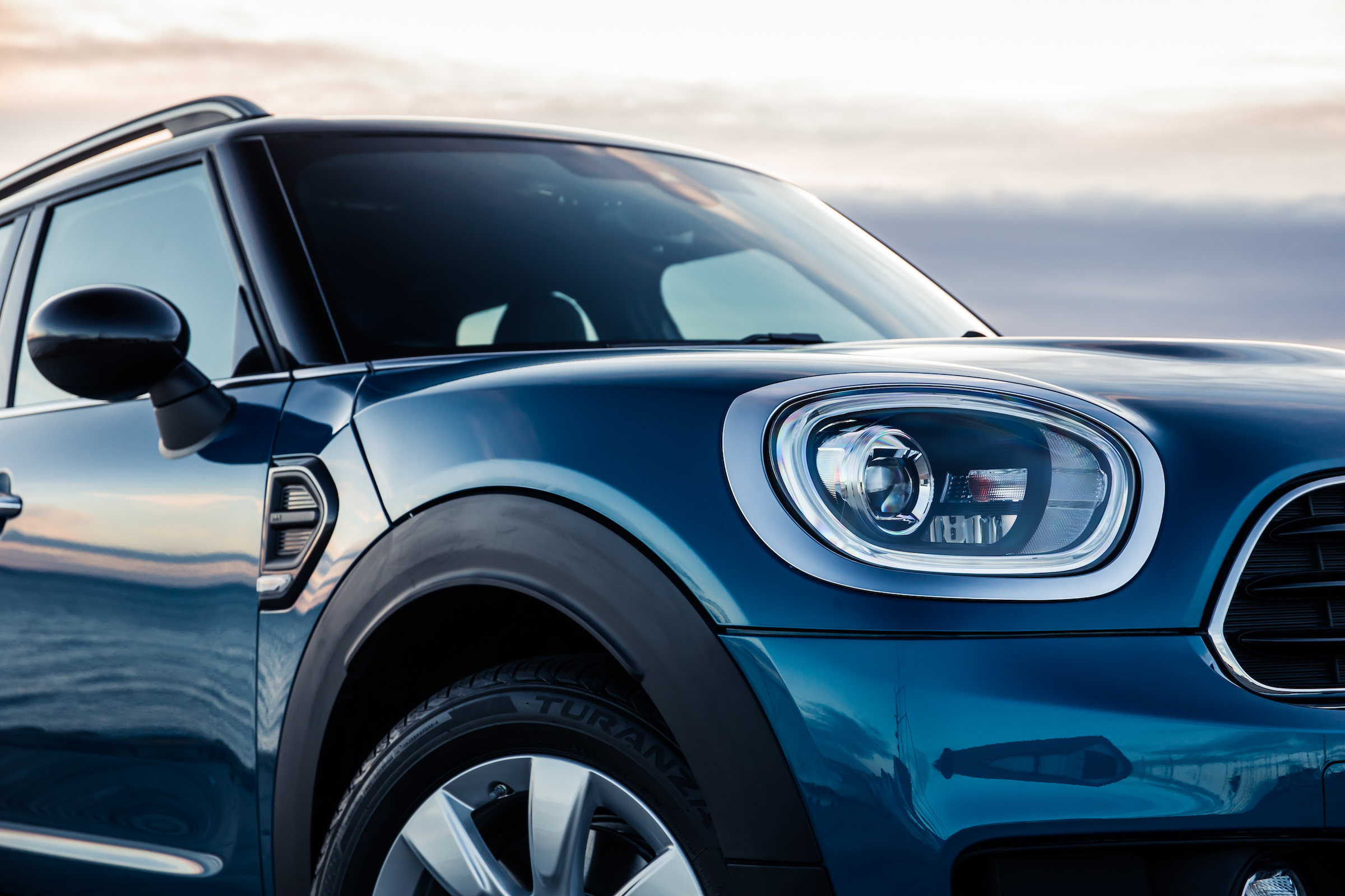 Traditional MINI styling cues still abound outside and in