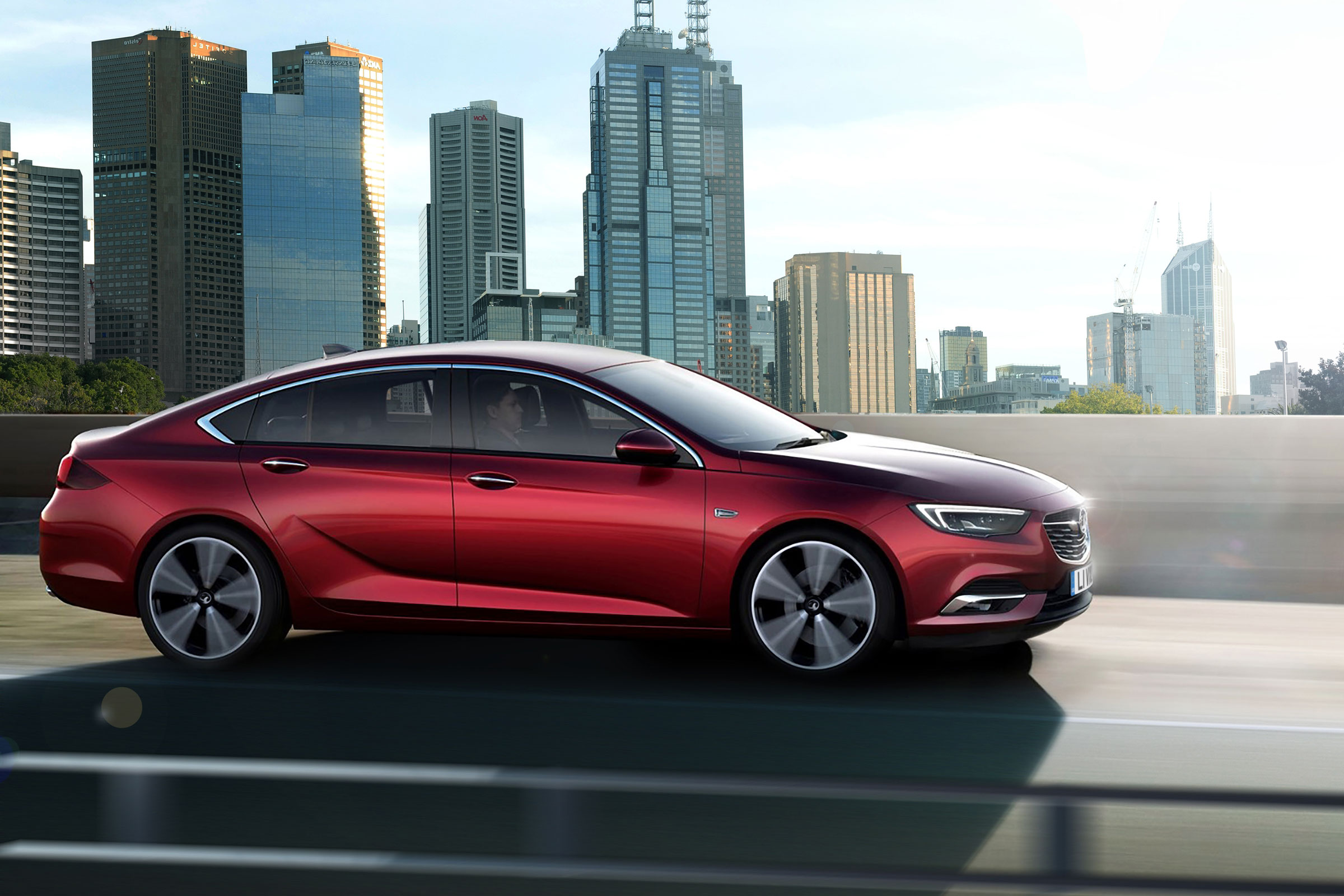 It's longer and lower than the current Insignia for increased interior space