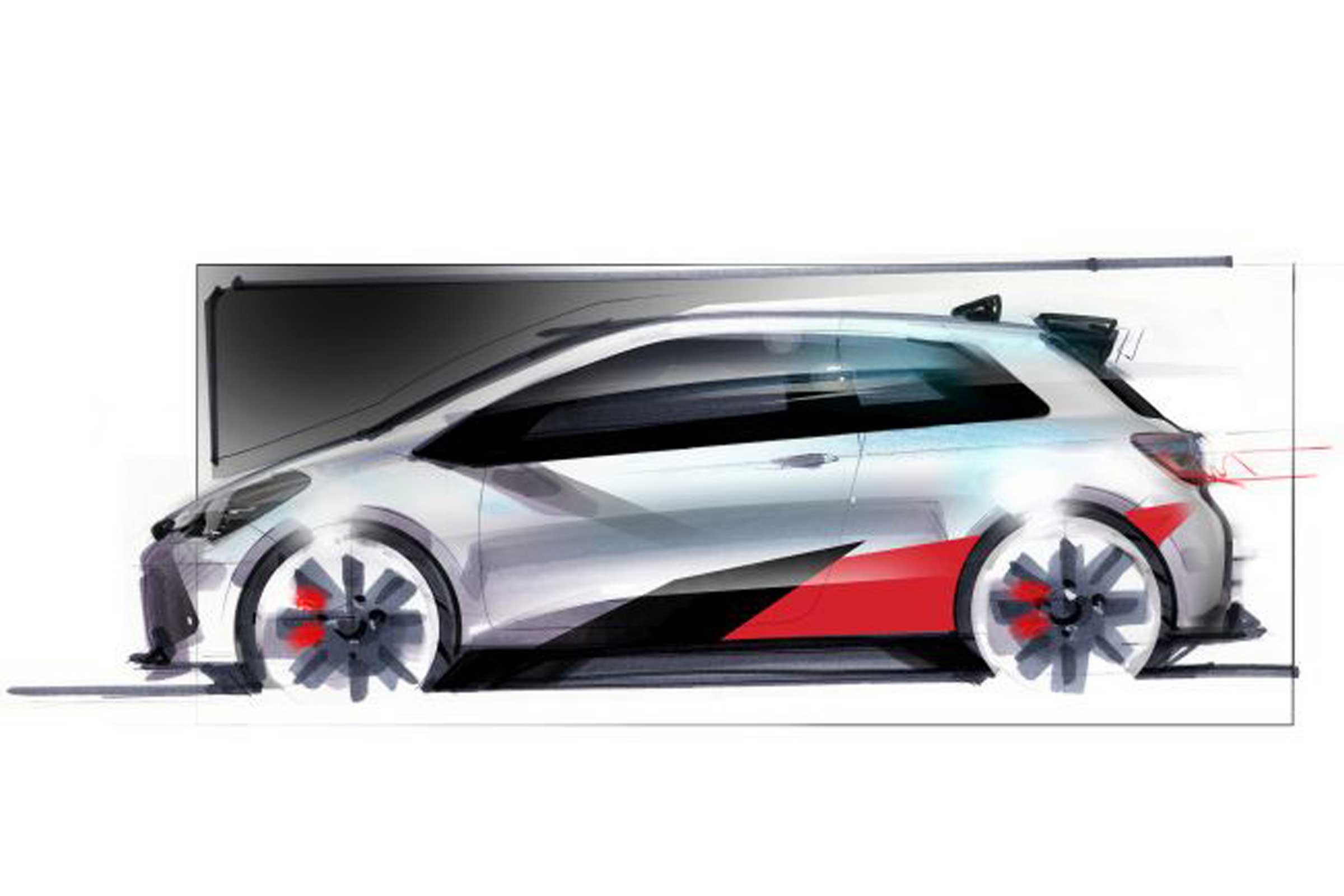 The car has been developed by Toyota's Gazoo Racing sub-brand