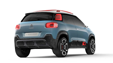 See-through rear windscreen pillars should minimise blind spots