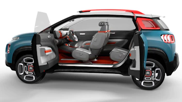 Rear opening doors are unlikely to make it to the production car