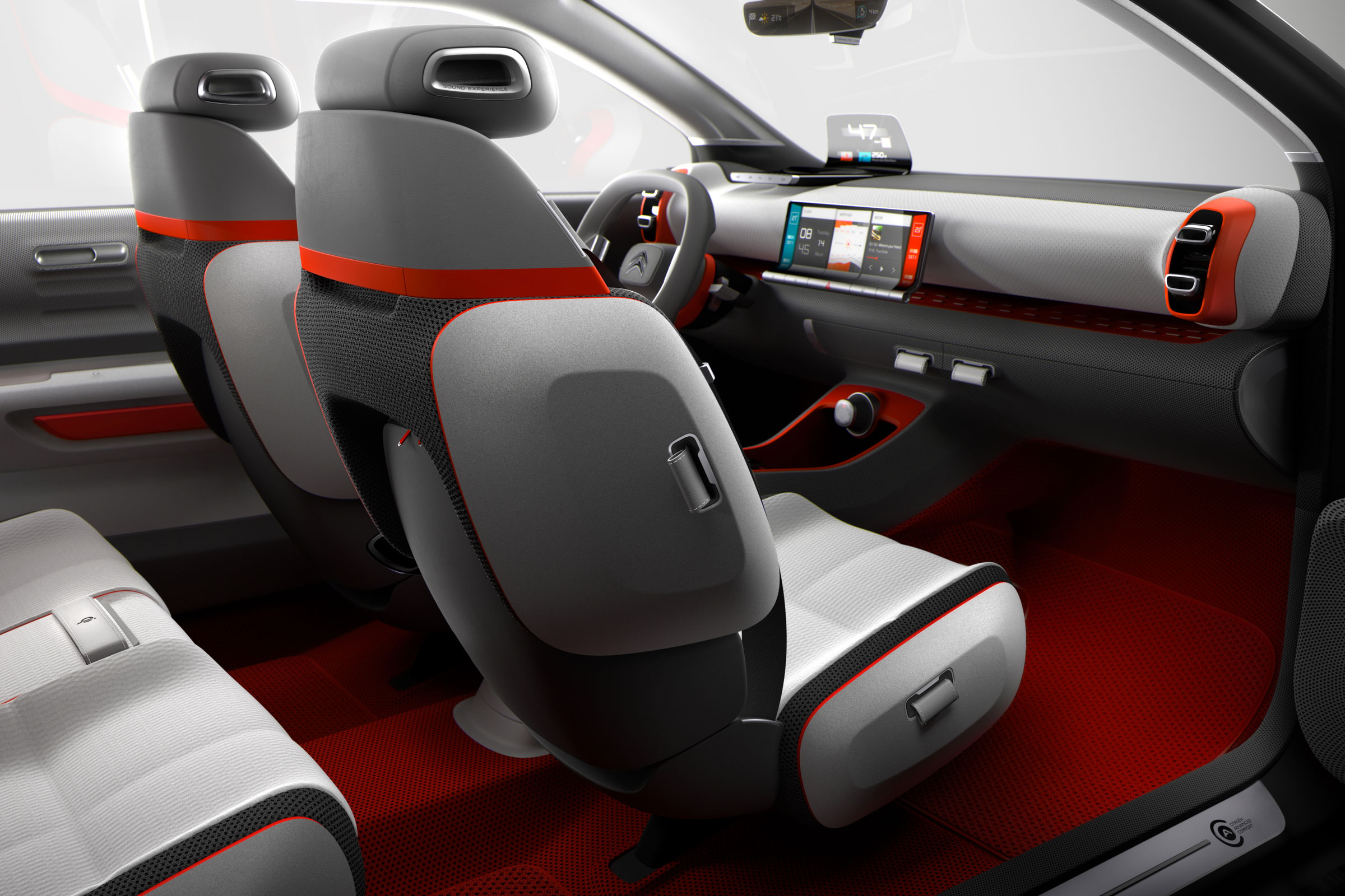Even the concept has many storage spaces - the production car will follow suit