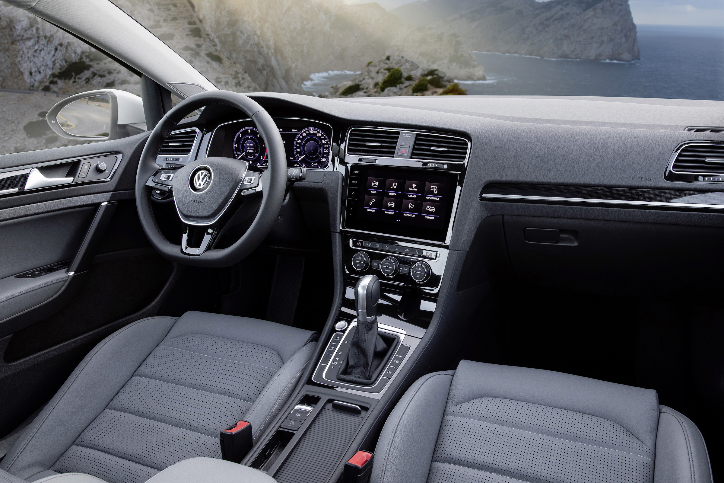 Quality finishes abound, and an excellent infotainment system uses an eight-inch touchscreen display 
