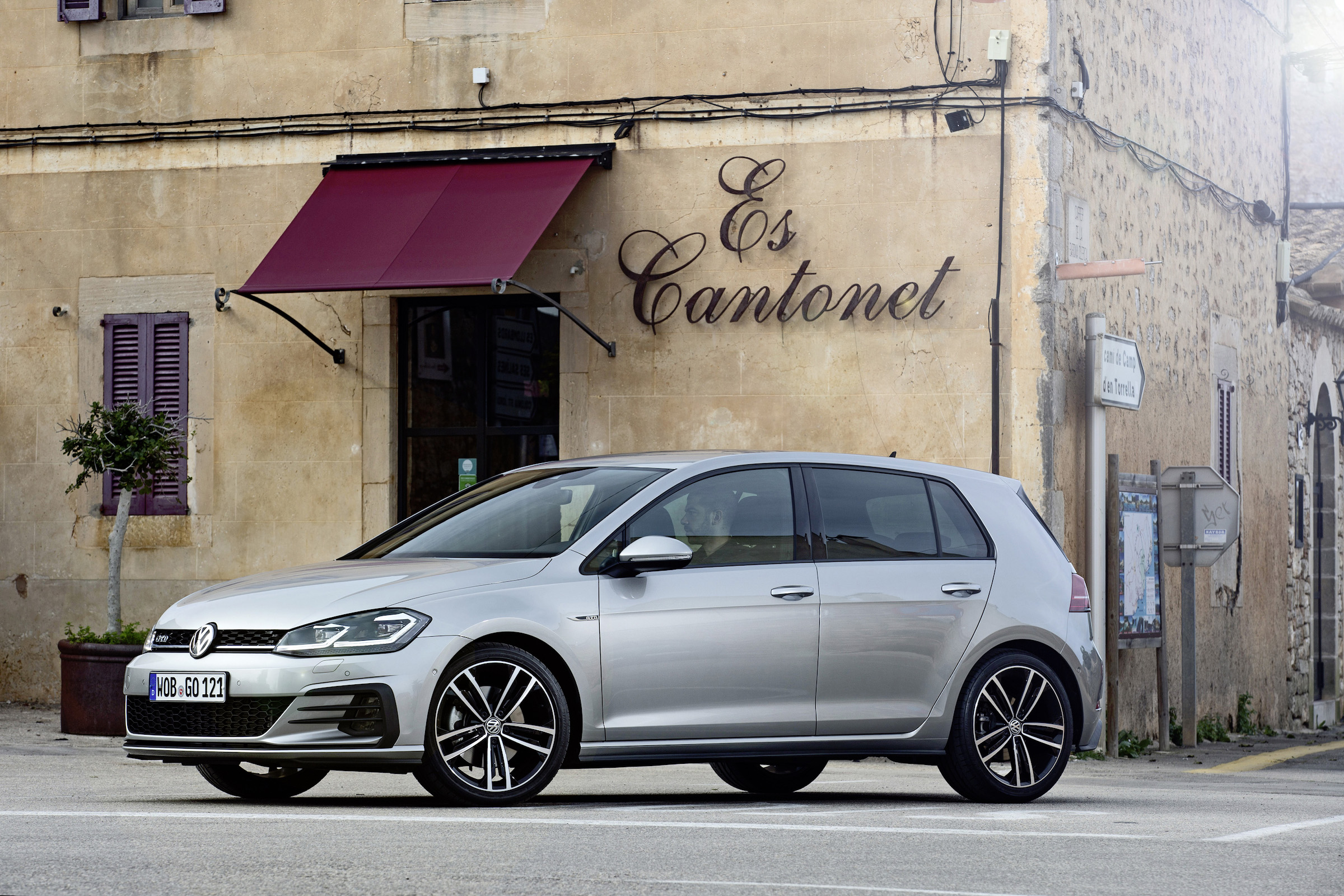 Sports suspension gives the GTD a lower-profile and a slightly hunkered-down look,