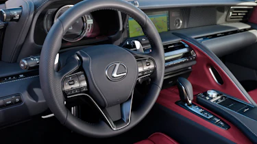 The interior is as lavish as you'd expect for the £80,000 asking price
