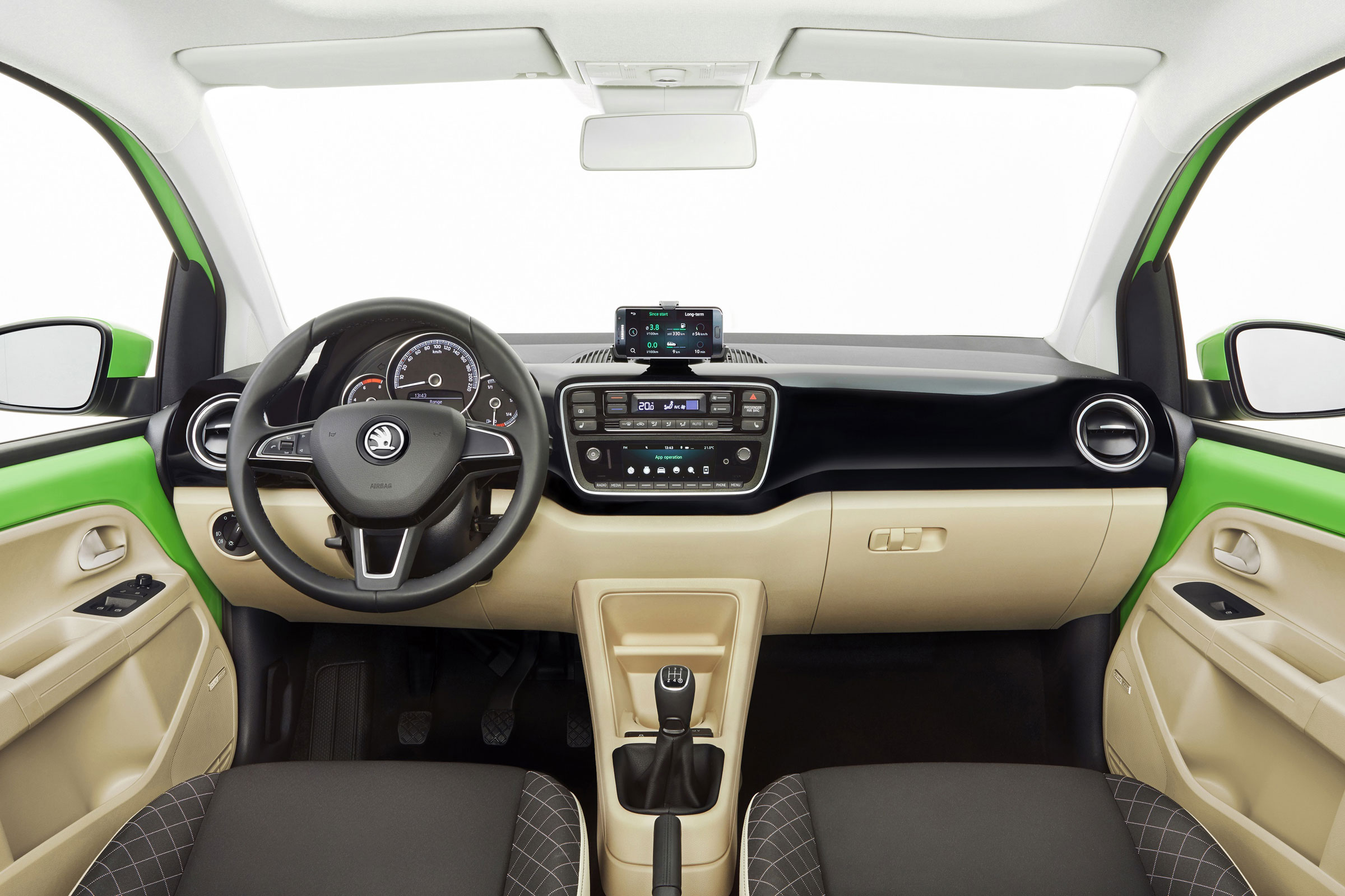 The interior is tweaked too...