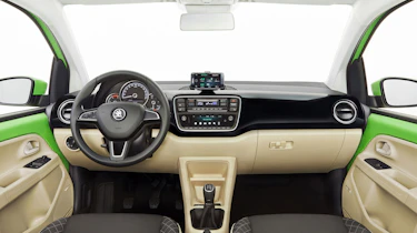 The interior is tweaked too...