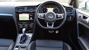 The dashboard is as well designed as any other Golf