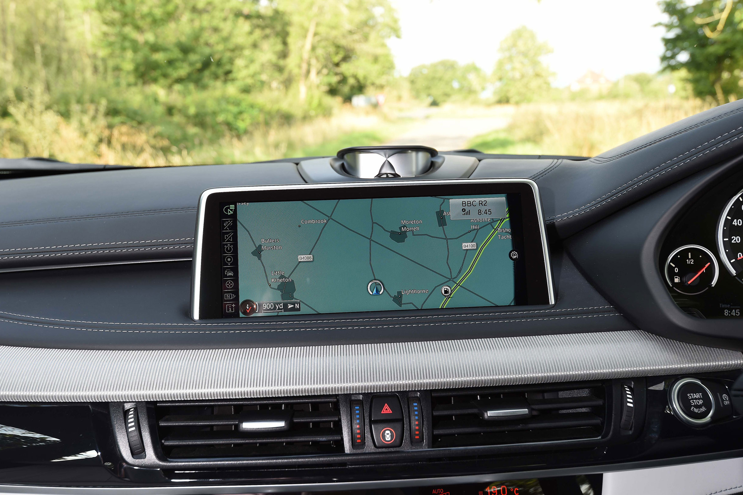 The infotainment system is easy to use thanks to BMW's iDrive controller, and features internet services