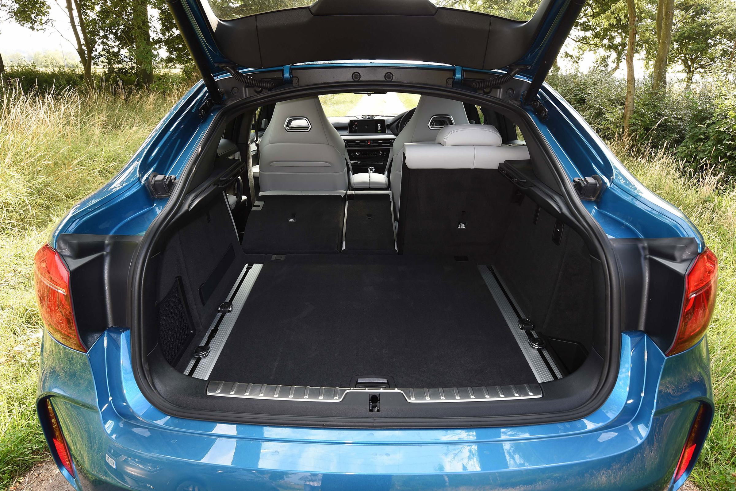 While the X5 M is more practical, the X6 M still has a 650-litre boot, matching the Mercedes GLE Coupe