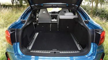 While the X5 M is more practical, the X6 M still has a 650-litre boot, matching the Mercedes GLE Coupe