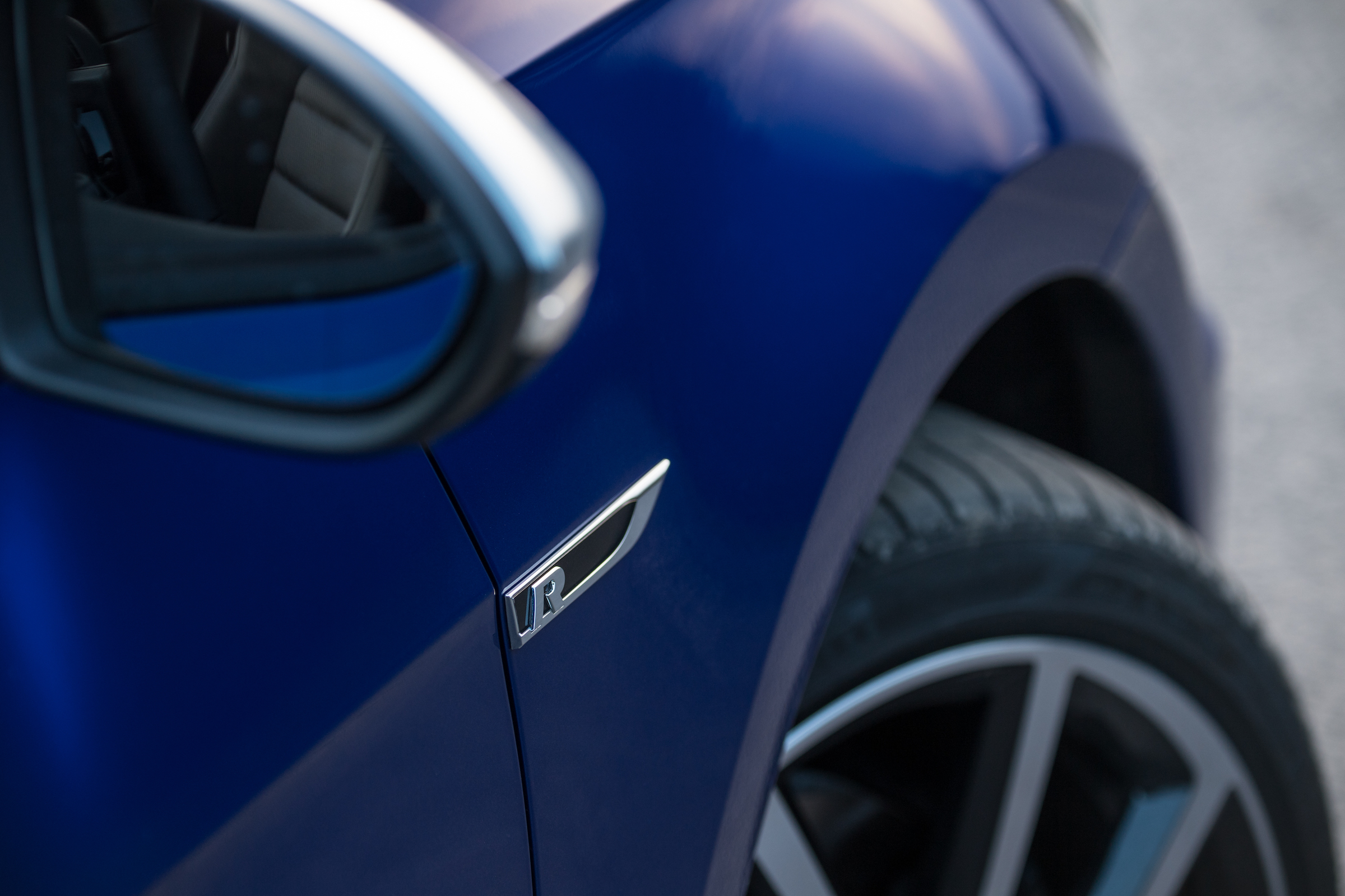 Subtle 'R' badging also serves as a visual giveaway...