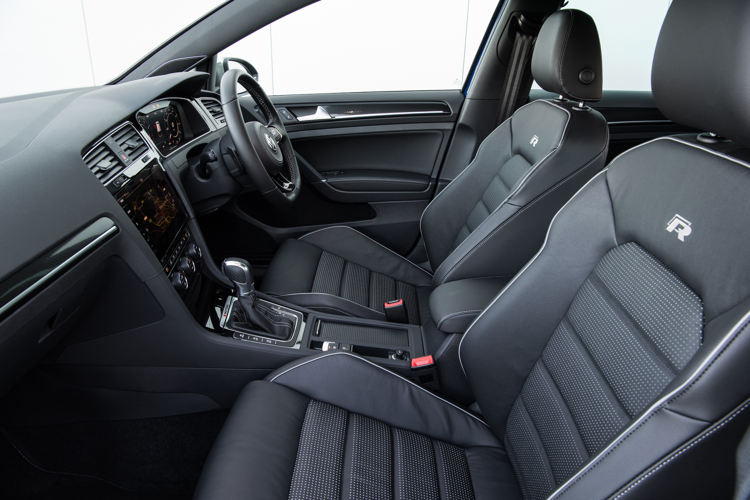 Driver and passengers are assured a comfortable trip