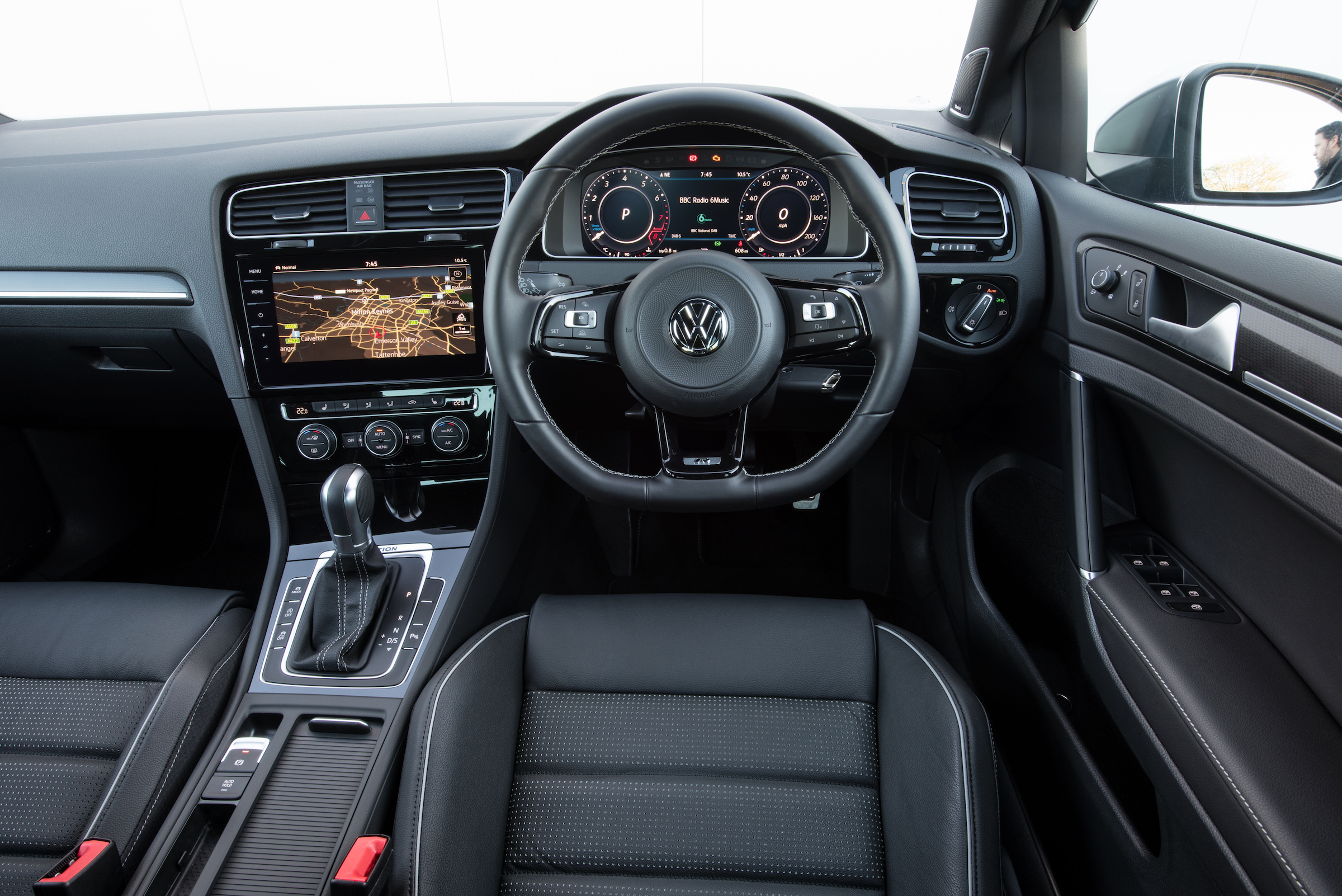 All instruments are clear to read, which an enthusiastic driver will appreciate