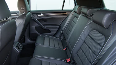 The Golf R offers impressive rear seat space as well