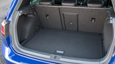 Although the four-wheel drive system means the boot is slightly smaller than front-wheel drive Golf models.