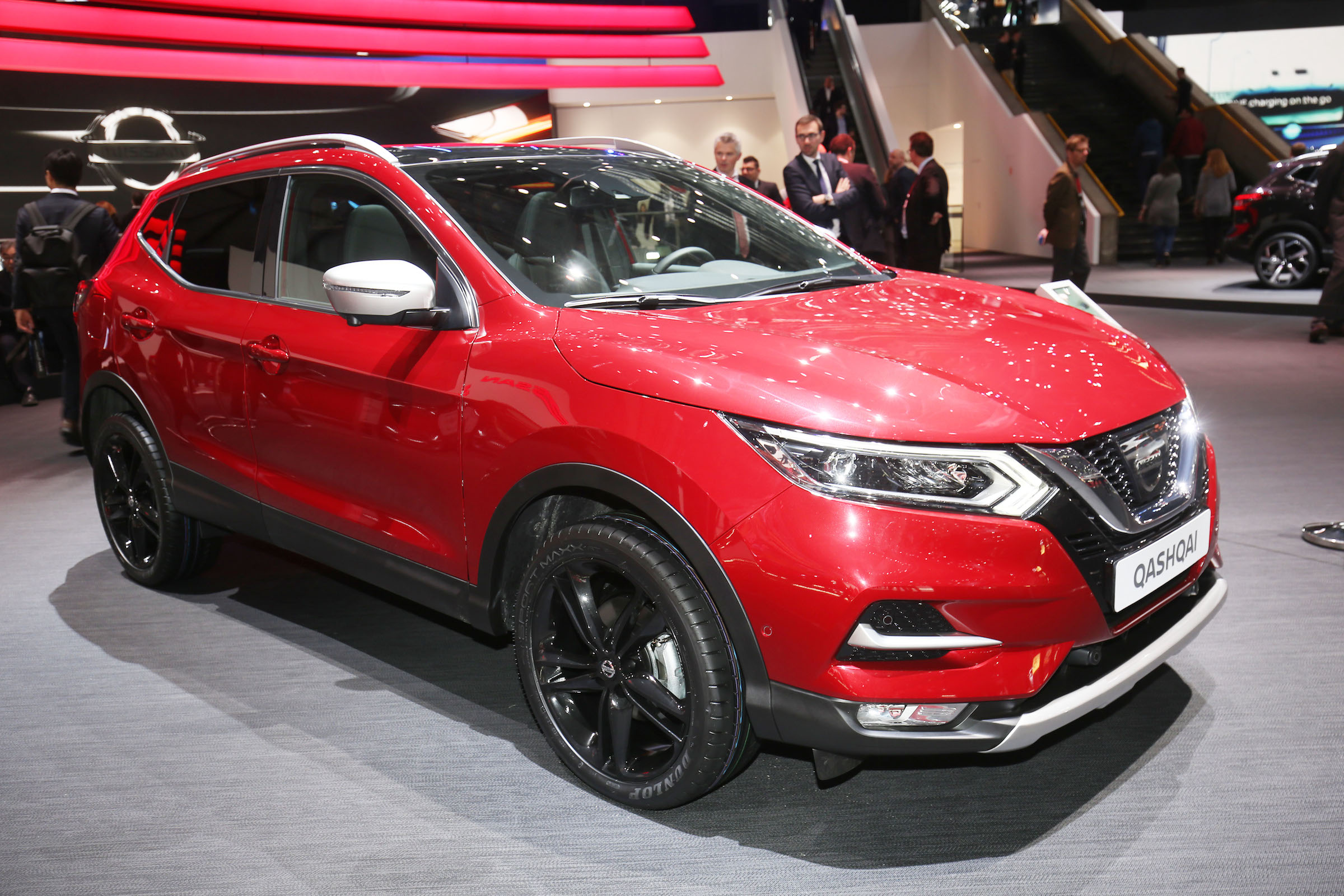 Facelifted Nissan Qashqai