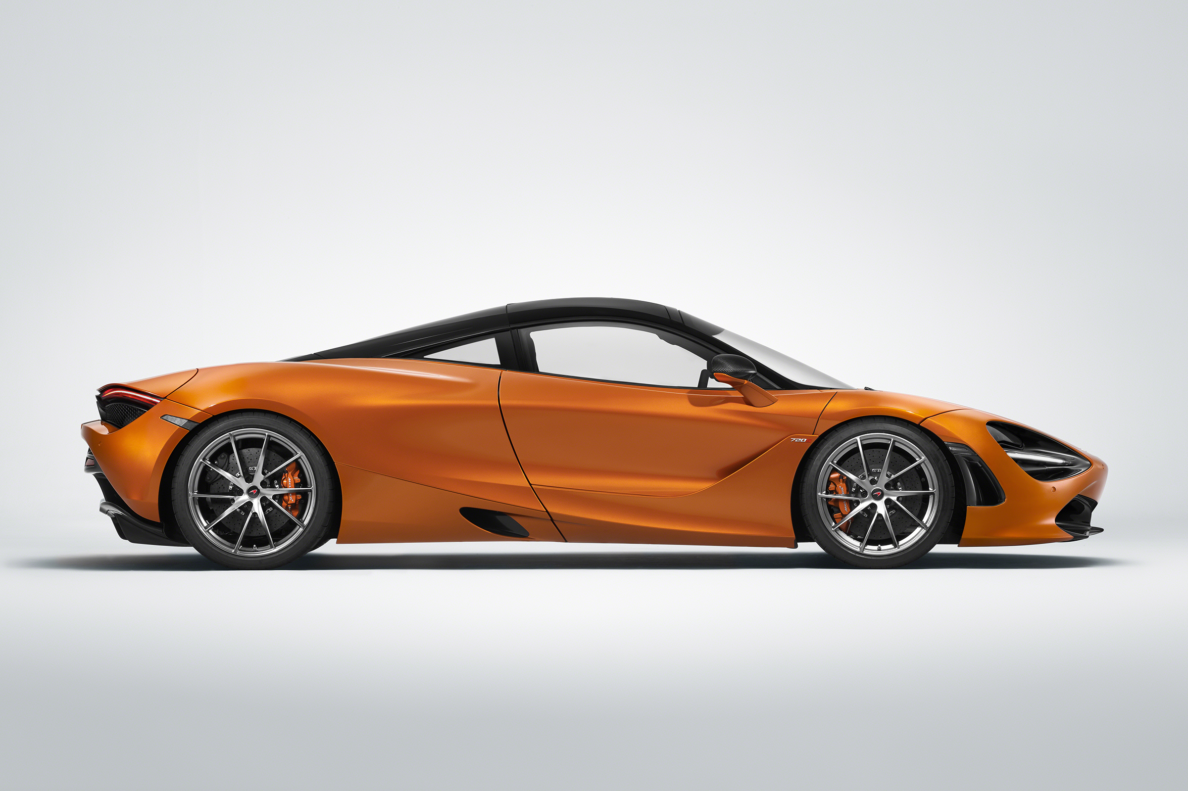 New dihedral doors allow easy access to the interior