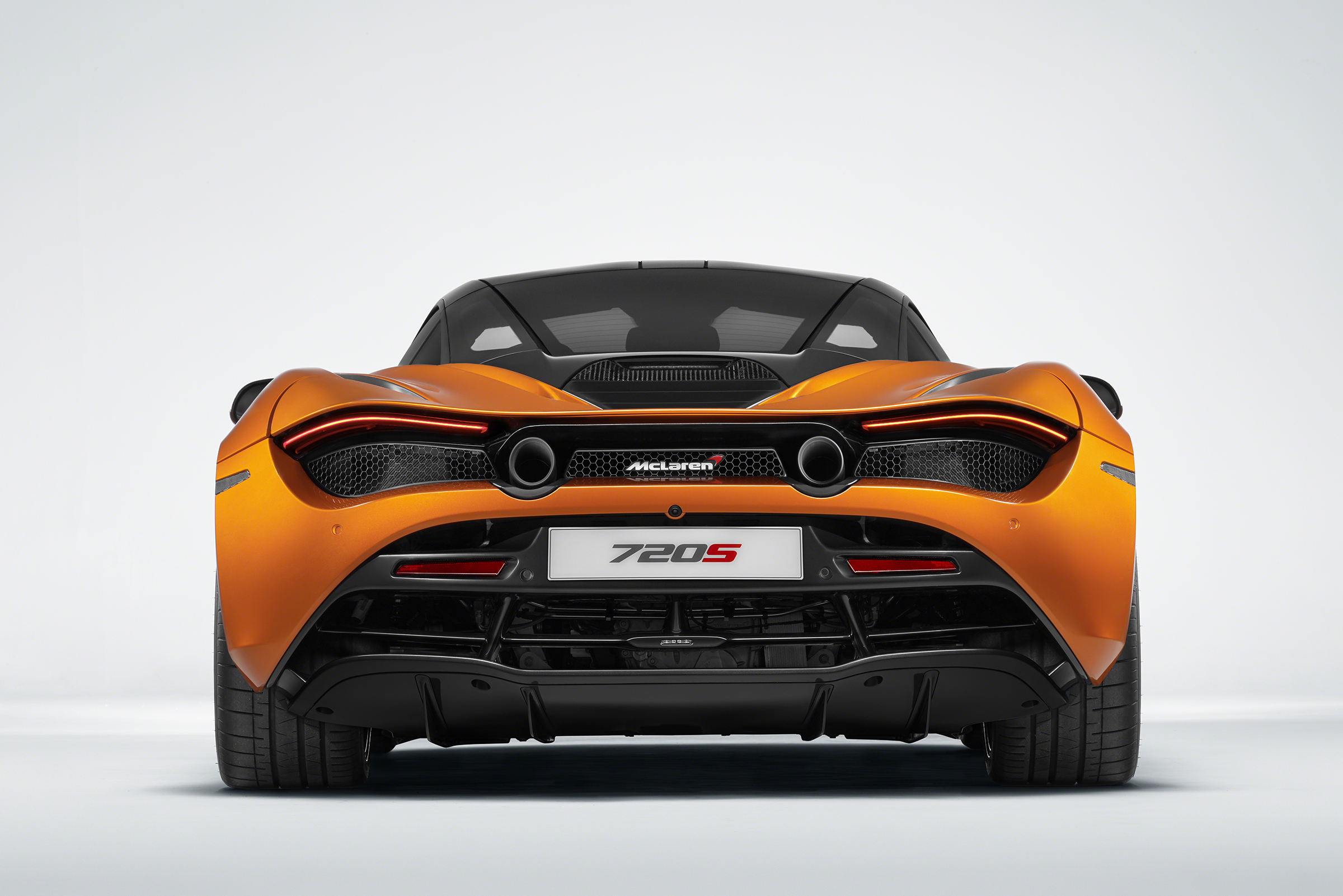 Active aerodynamics play a big part in the car's high speed handling