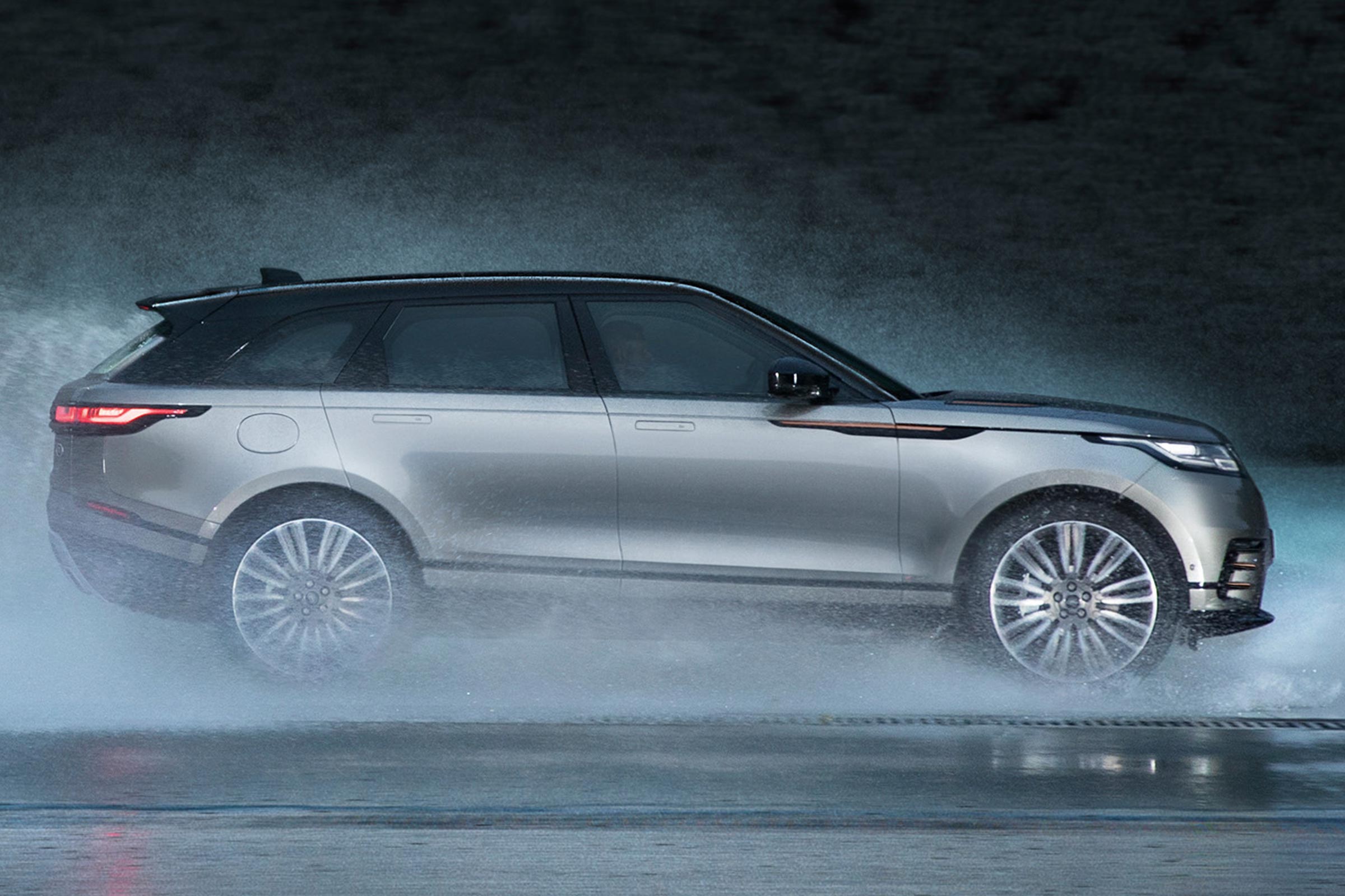 The air suspension also drops the Velar by 10mm at speeds over 65mph, in order to save fuel