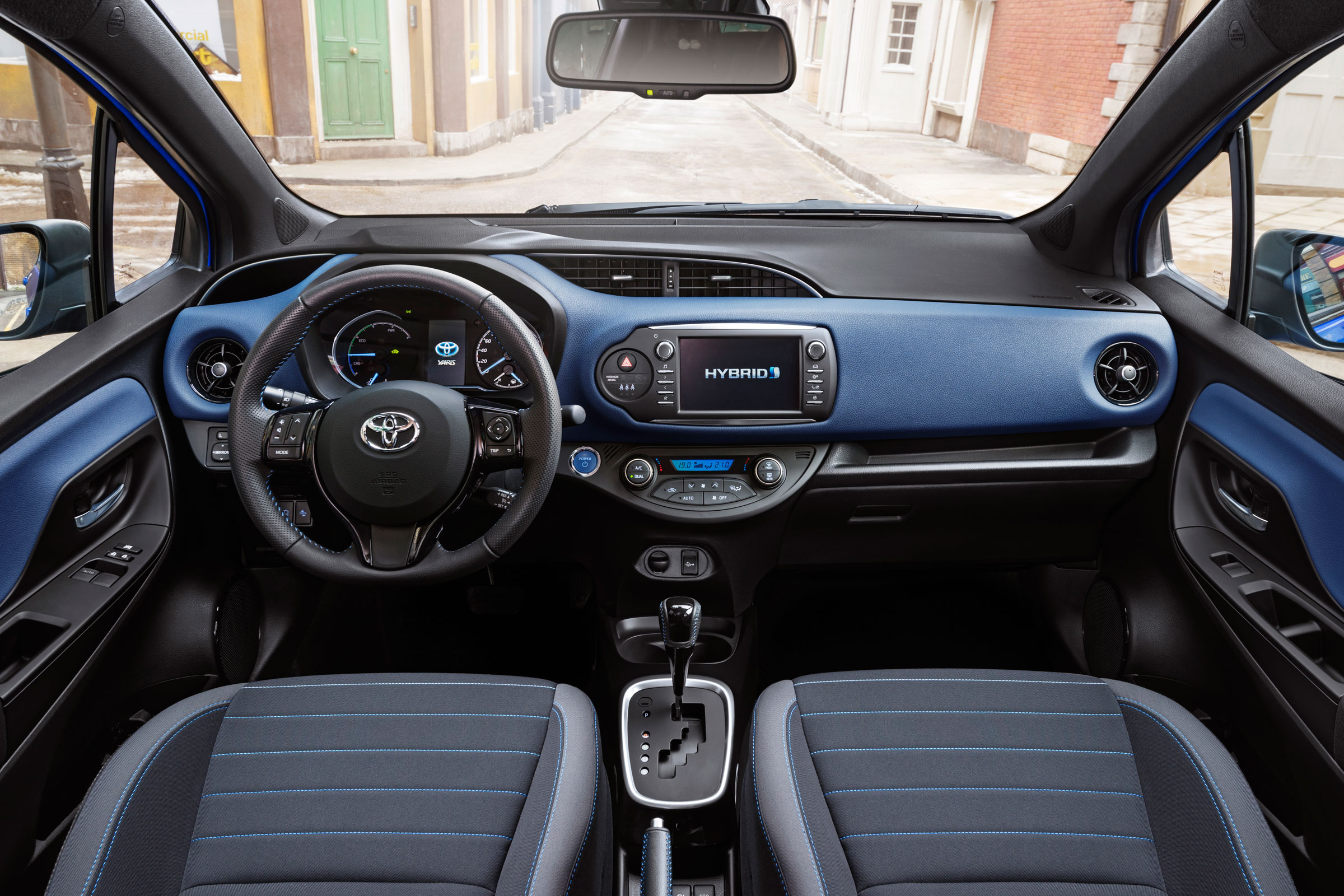 Icon models and above get a Toyota Touch 2 infotainment system