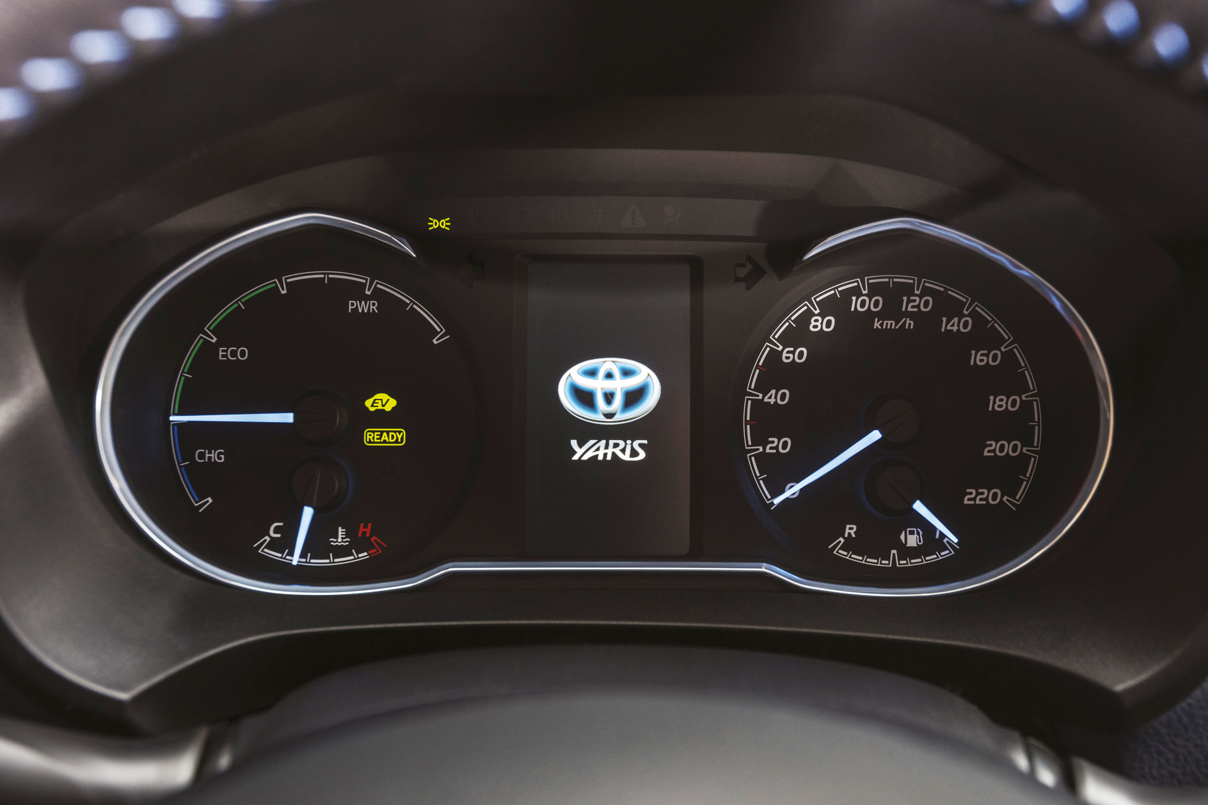 A 4.2-inch colour information display is standard from Icon grade up