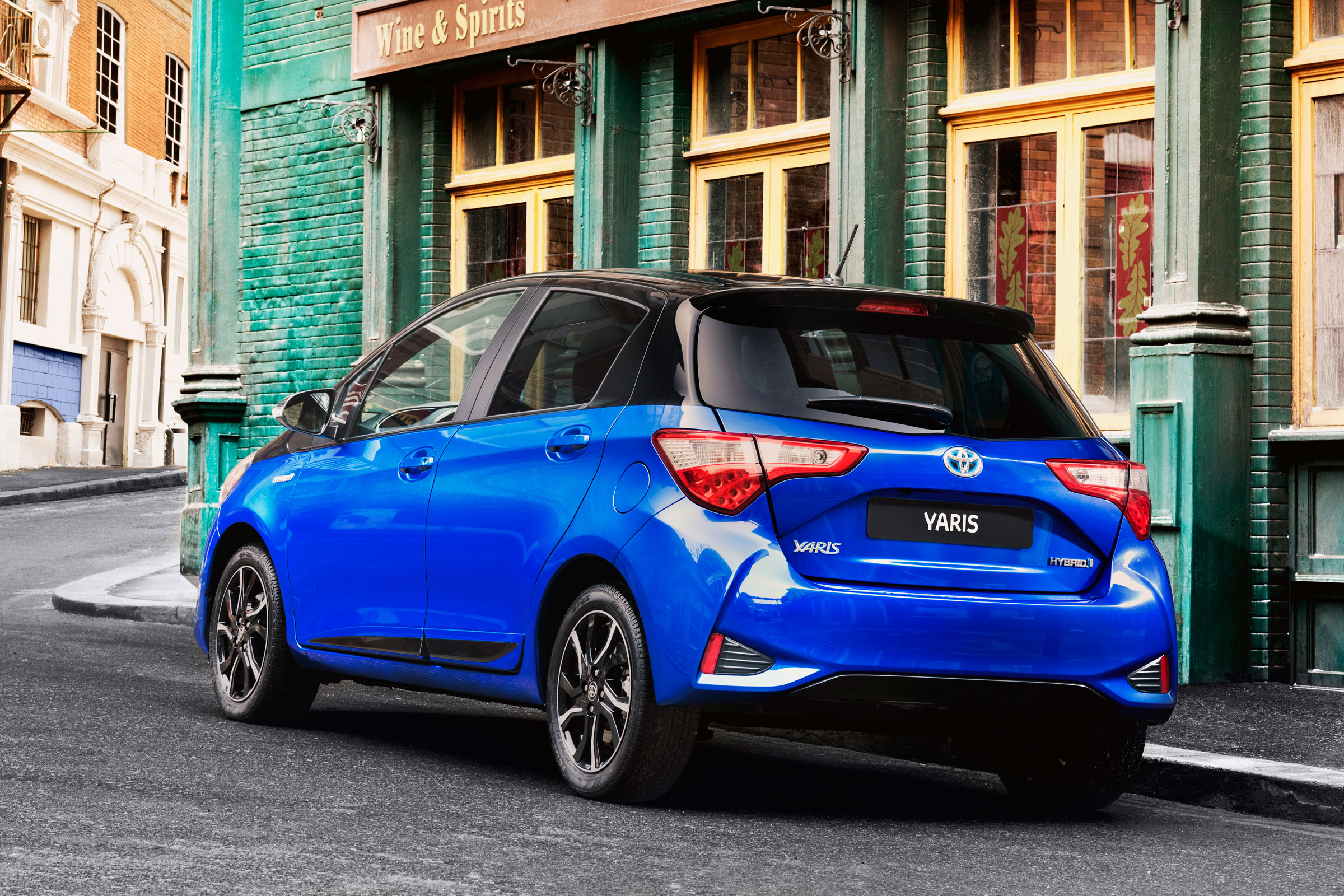 As well as the 1.5-litre petrol, there's a 1.0-litre model and a Yaris Hybrid